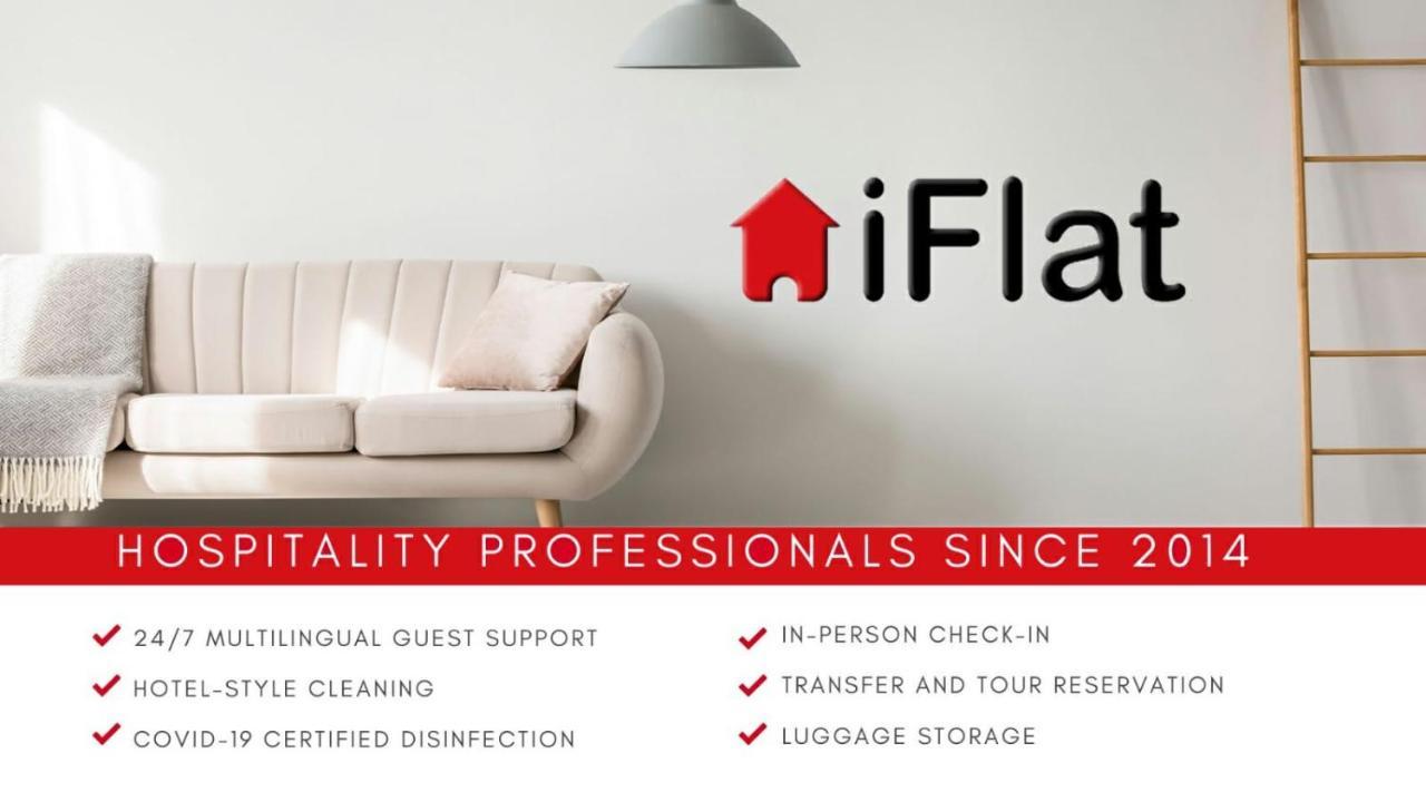 Iflat A Sparkle Of Red In Trastevere Rom Exterior foto